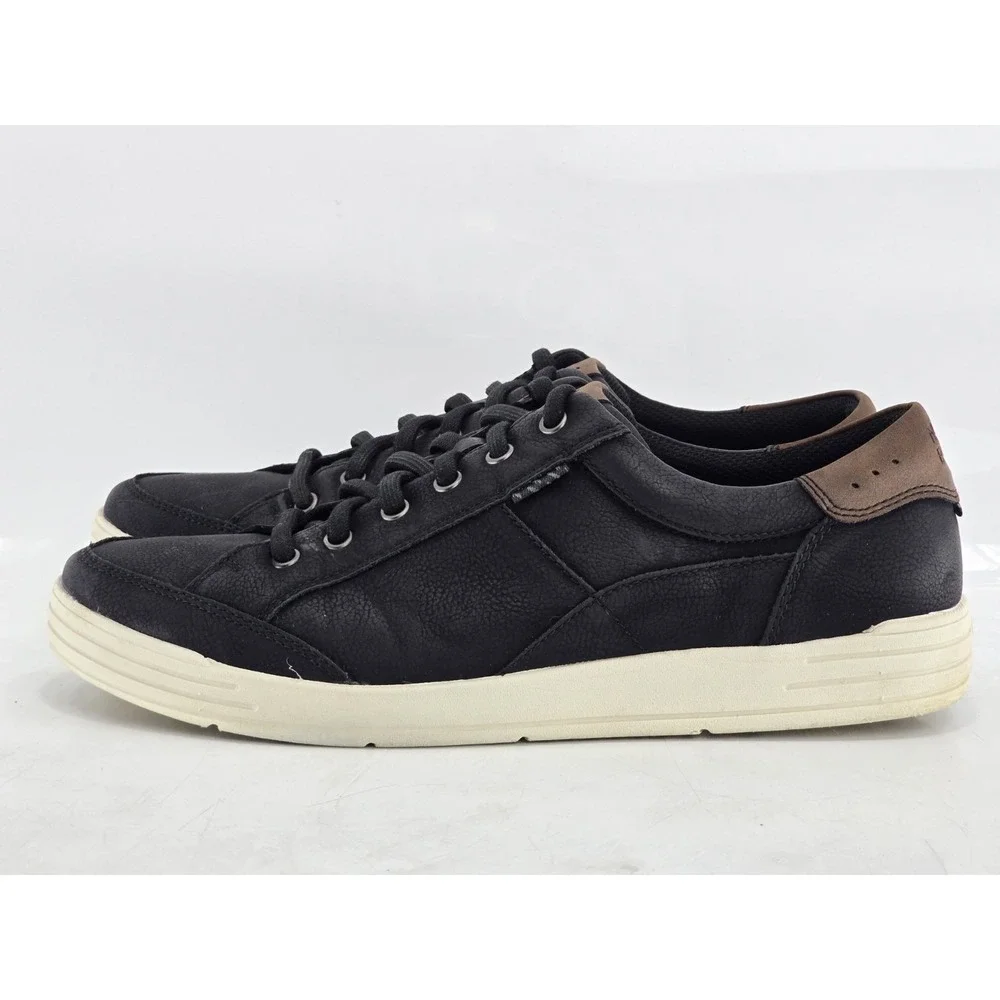 Men's Nunn Bush KORE City Walk Oxford Sneaker Lace Up Black Used‎ Sz 10.5 M